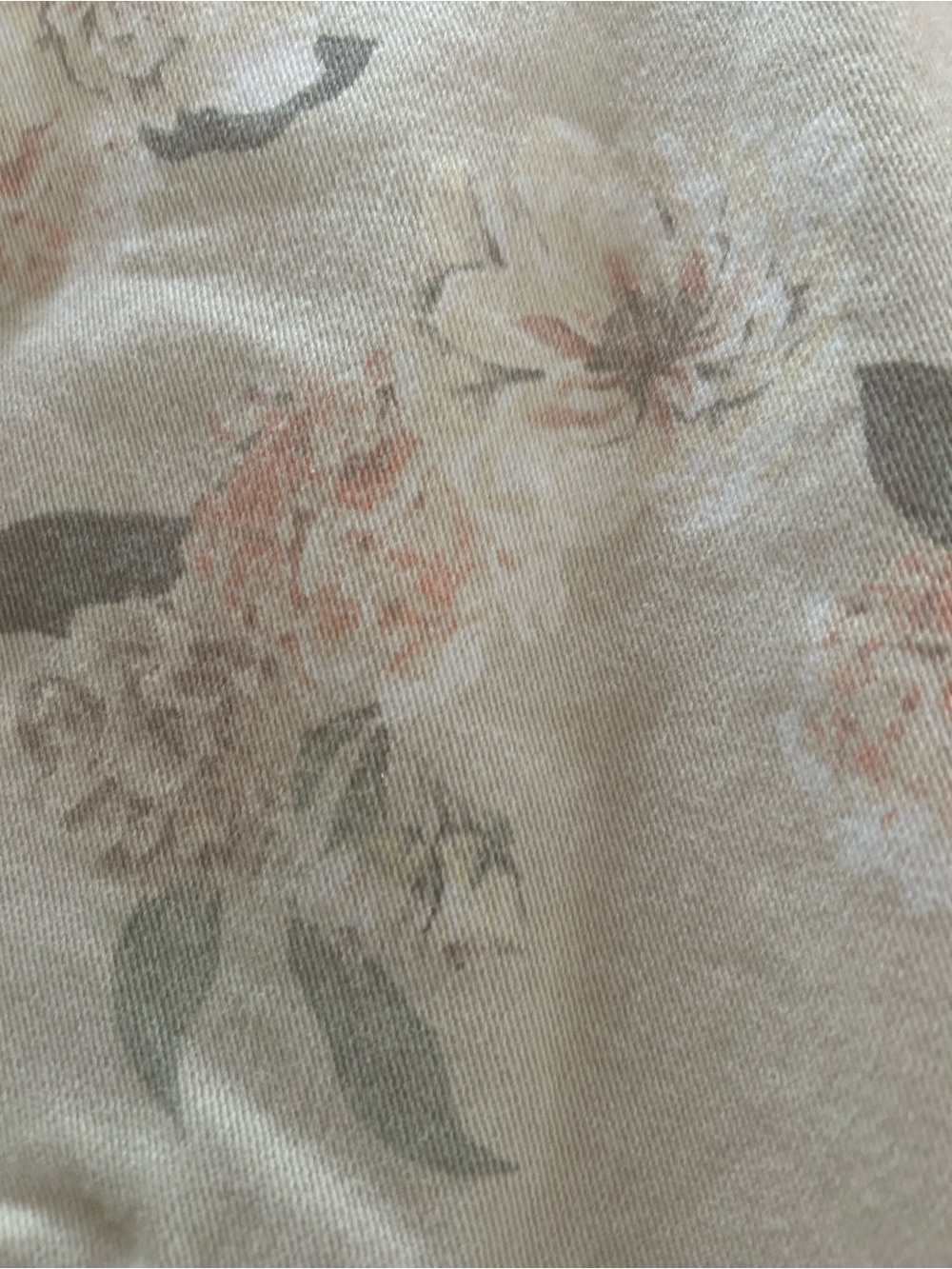 Gloria Vanderbilt Beige Floral Ankle Jeans - Picture 6 of 9